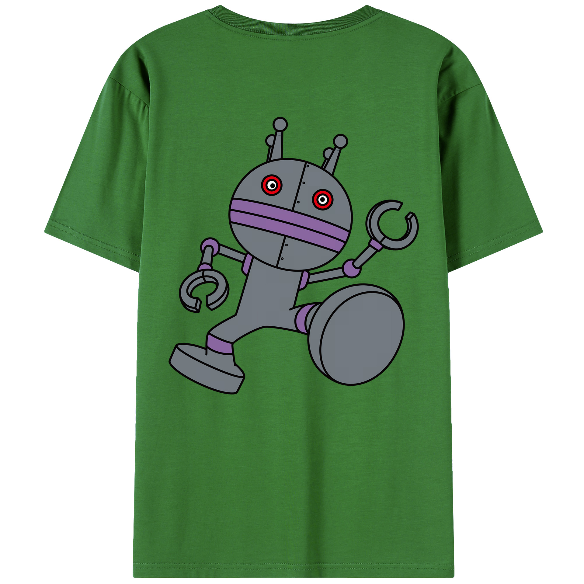 （画像用） アンパンマン Anpanman レディース半袖Tシャツ(バックプリント)